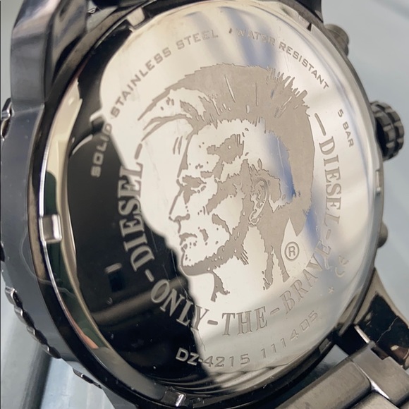 Vintage Diesel silver watch, excellent condition. - Picture 6 of 8